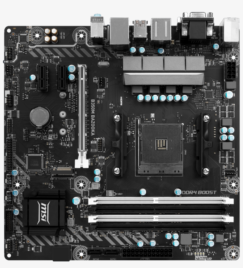 Tuning - Msi B350m Bazooka Am4, transparent png download