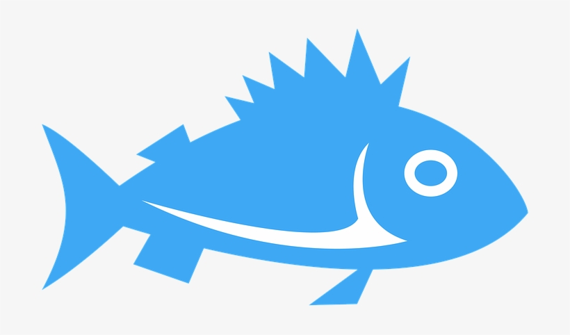 Clipart, Fish, Sign, Icon, Cartoon, Water, Sea - Clip Art, transparent png download