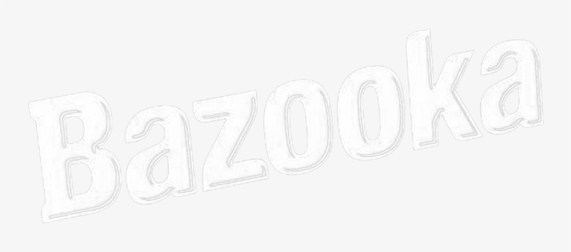 Bazooka Gum - Calligraphy, transparent png download