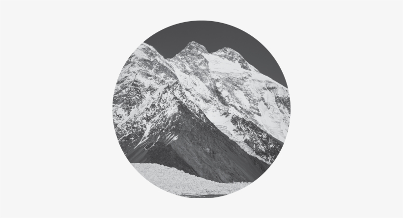Snowy Mountain 1 Gobo - Slope Puff Puff Positive, transparent png download