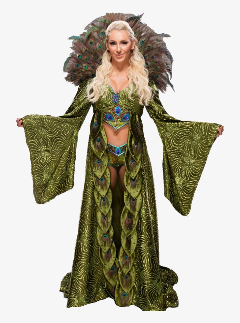 Pack New Renders Green Charlotte - Charlotte Flair Wwe Png, transparent png download