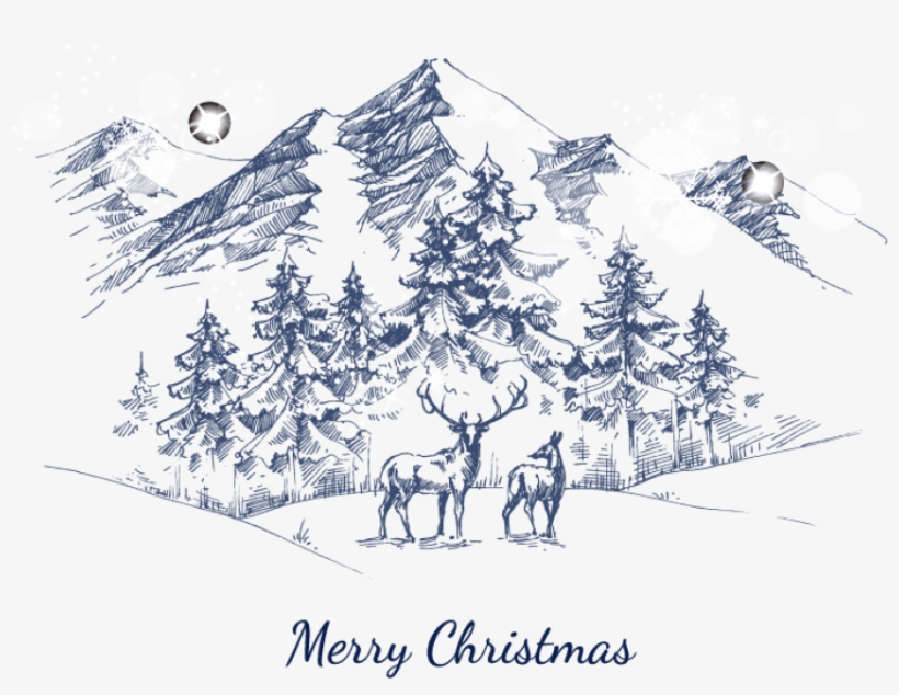 Free Png Snowy Mountain Png Images Transparent - 1st Christmas Mom Mom Picture Ornament, transparent png download
