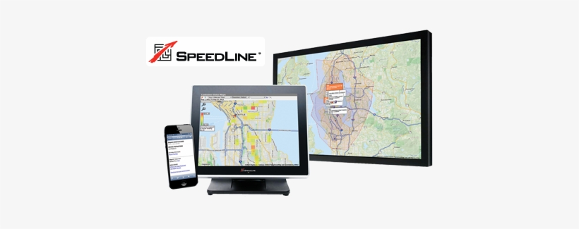 Speedline Solutions Livemaps Visual Dispatch System - Speedline, transparent png download