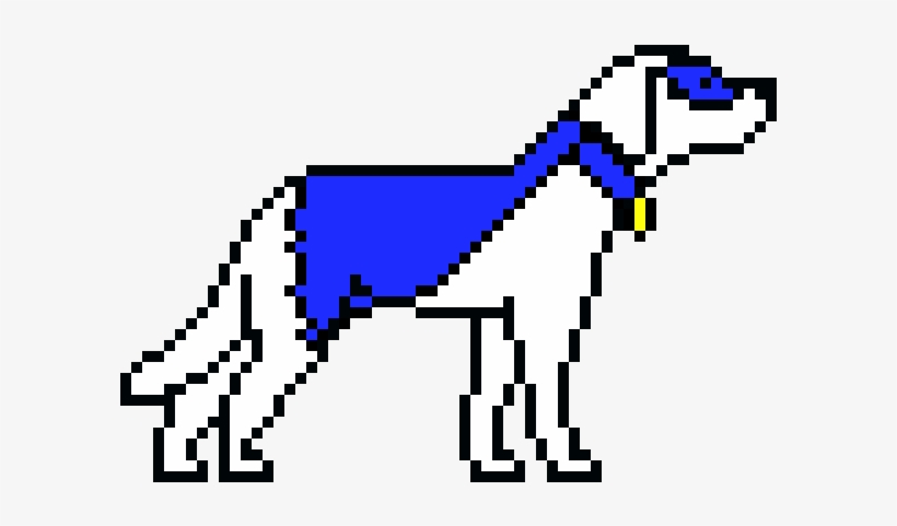 Cachorro Lua - Cachorro Png Pixel Art, transparent png download
