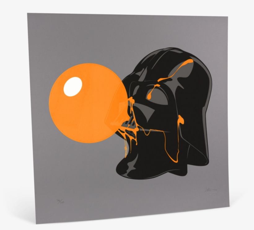 Darthpopstar Orange Glow Print - Architecture, transparent png download