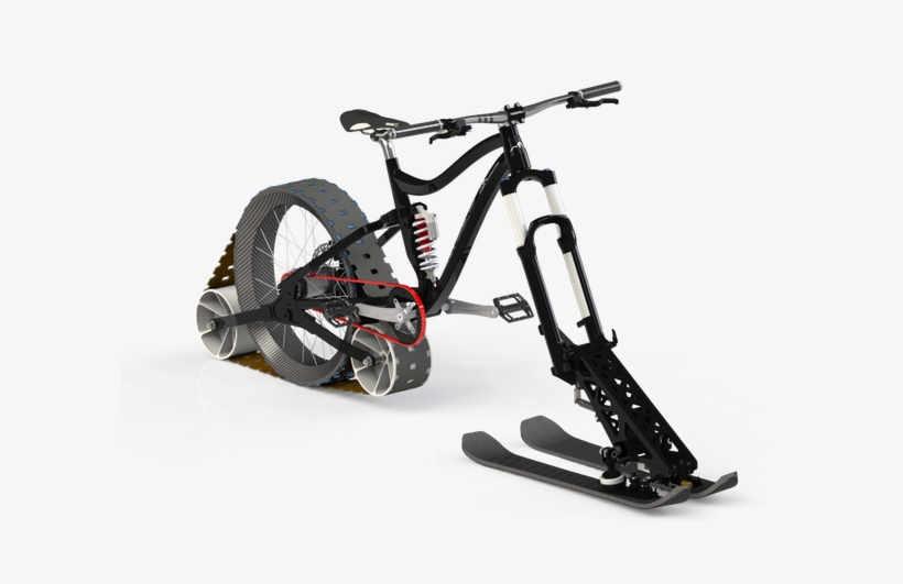 A Group Of Engineering Students From The University - Downhill Snow Bike, transparent png download