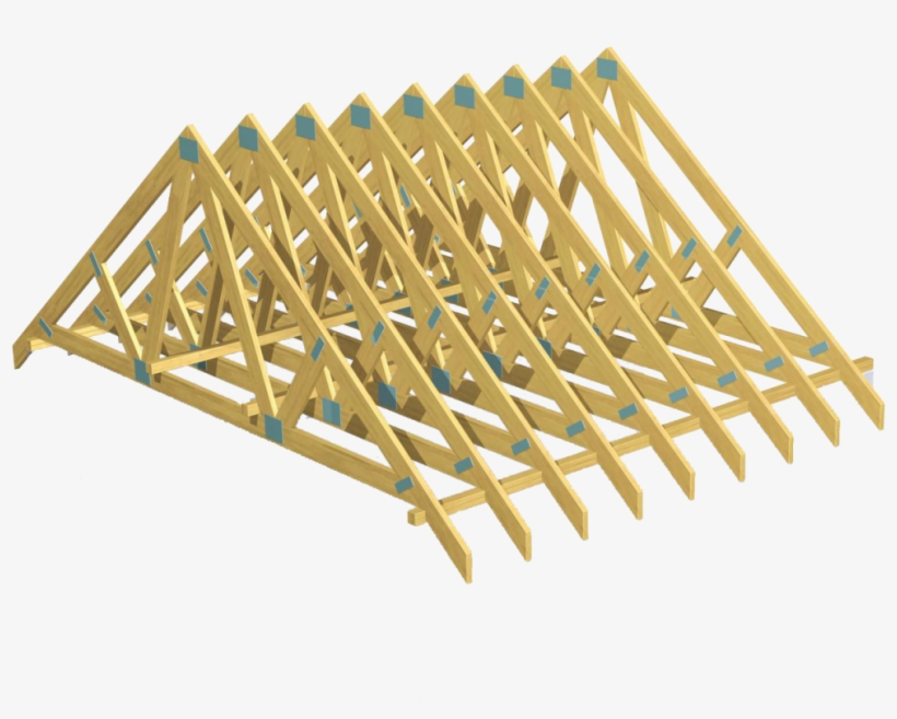 With Pitch Perfect Truss Designing, Manufacturing And - Build A Peaked Roof, transparent png download
