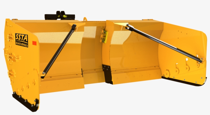 Cl 12 20 Plow Hydraulic Angle Hinged Snow Wings - Construction Equipment, transparent png download