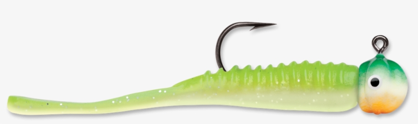Vmc Fgrj Flap Tail Jig Green Orange Glow 1/16 Oz - Rapala Flap Tail Jig - Green Orange Glow, transparent png download
