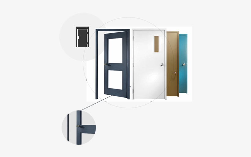Hollow Metal Doors - Steel, transparent png download