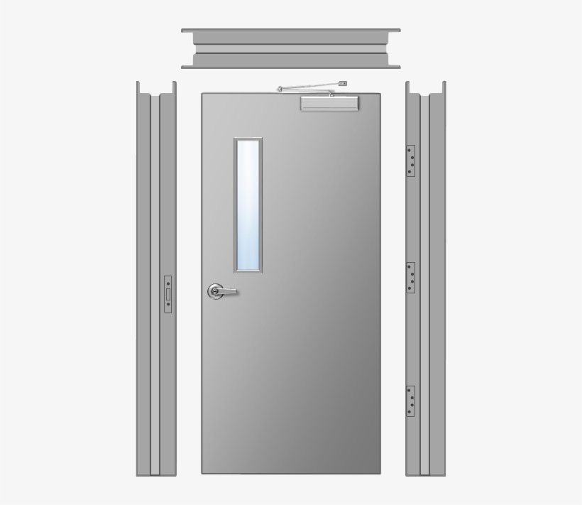 Steel Door Builder - Home Door, transparent png download
