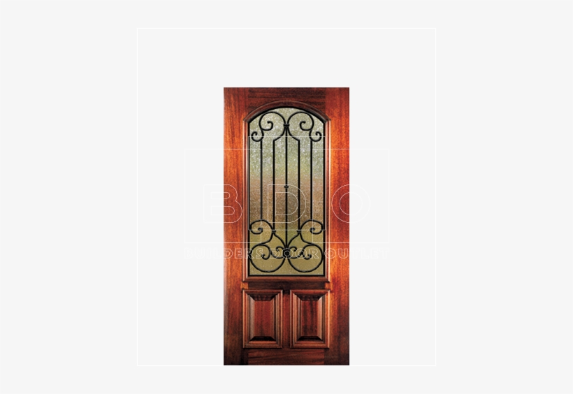Mahogany Exterior Doors & Glass Options - Door, transparent png download