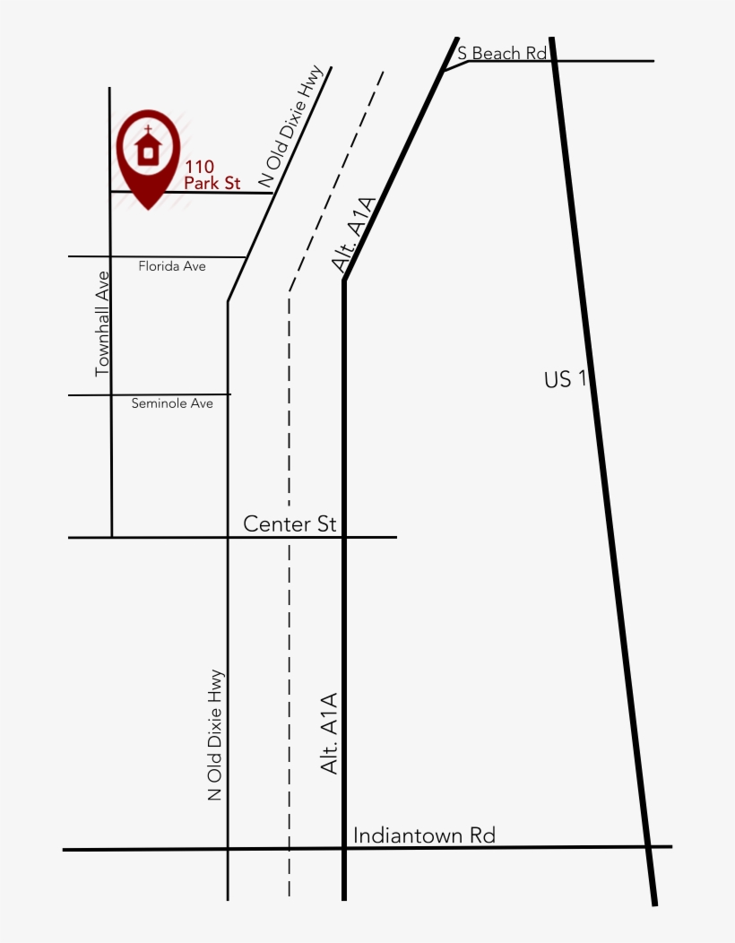 110 Park St Directions - Sand Harbor Presbyterian Church (meeting Location), transparent png download