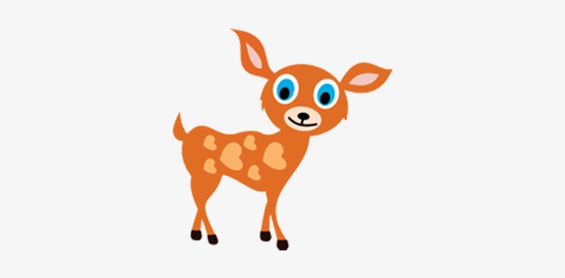 Baby Deer - Vector Graphics, transparent png download