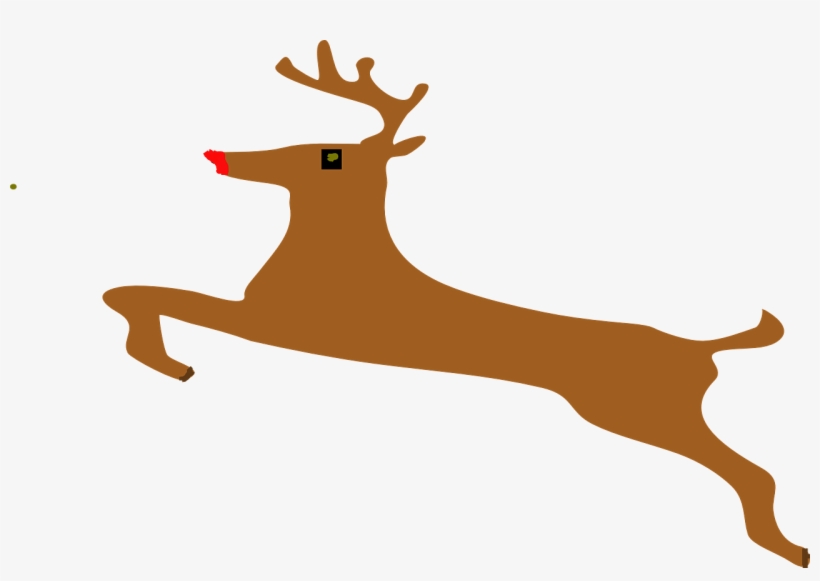 Silhouette Of Deer In Tribal Tattoo Picture Clipart, transparent png download