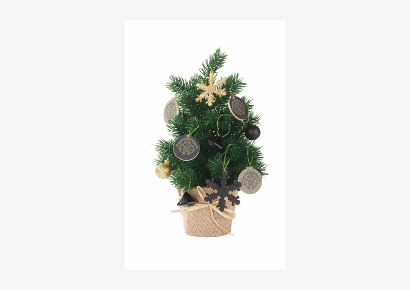 Mini Christmas Tree, Traditional - Melinera Mini-weihnachtsbaum - Weihnachtsdekoration, transparent png download
