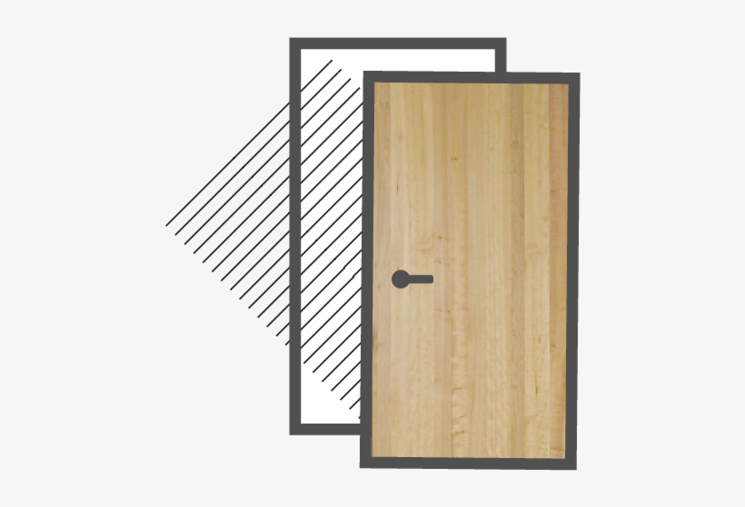 Wood And Fiberglass Doors - Home Door, transparent png download