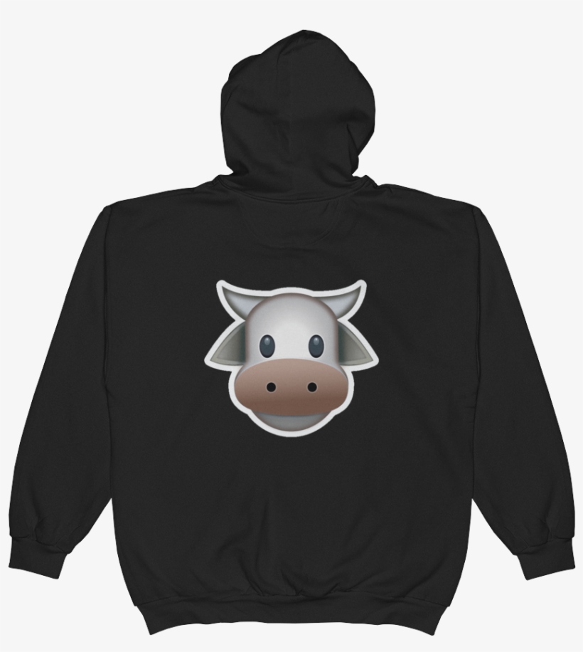 Emoji Zip Hoodie - Hoodie, transparent png download