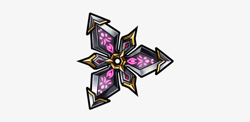 Gear-divine Throwing Star Render - God Weapon Unison League, transparent png download
