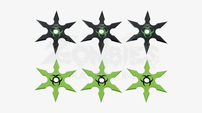 Zombie Ninja Stars - Shuriken, transparent png download