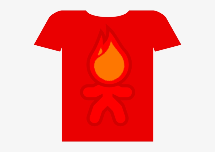 Camisa Noosfero Fogo - Active Shirt, transparent png download