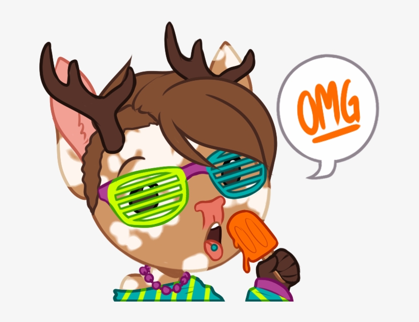 Rs5zf3z *80's Child Deer* - Cartoon, transparent png download