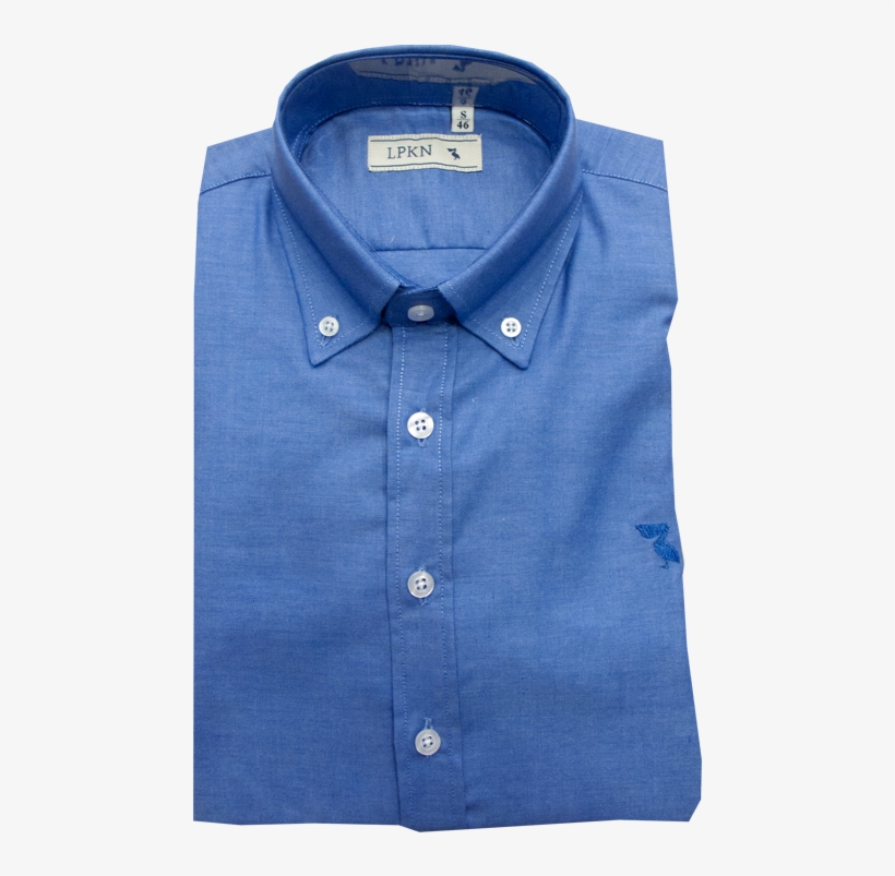 Camisa Oxford Darkblue - Button, transparent png download