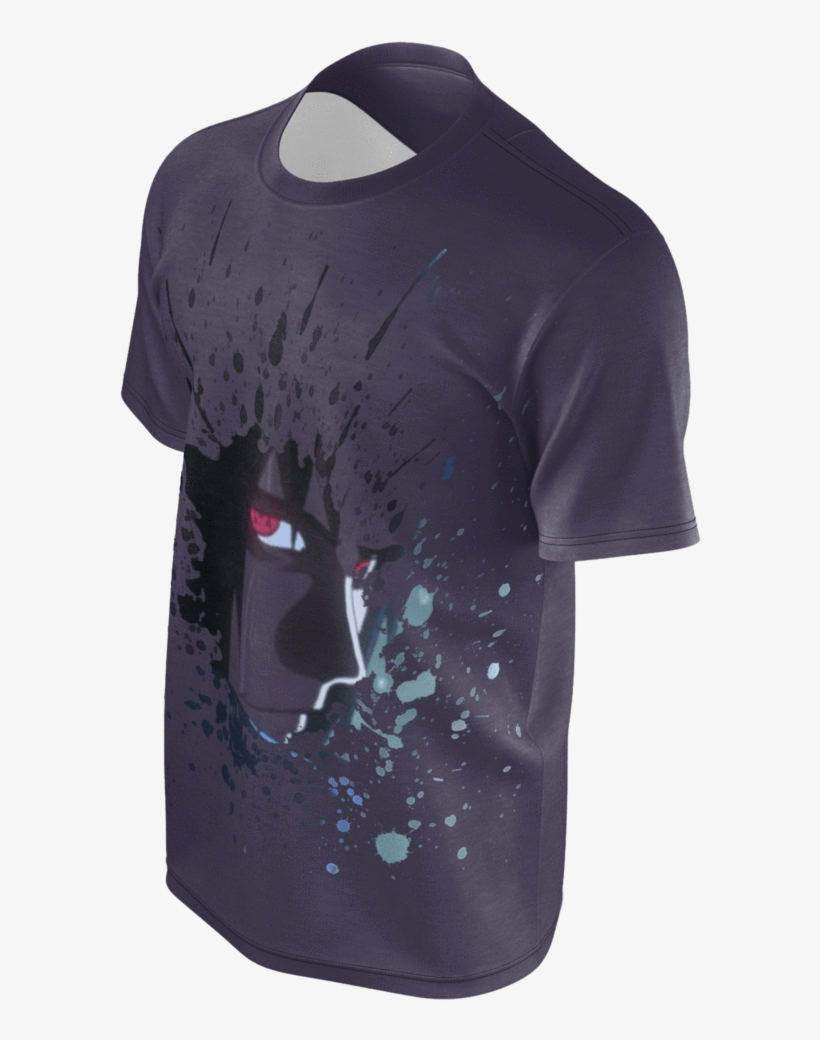 Camisa Sasuke Uchiha - Shirt, transparent png download