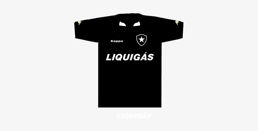 Camisa Botafogo 2007 Preta - Do Botafogo, transparent png download