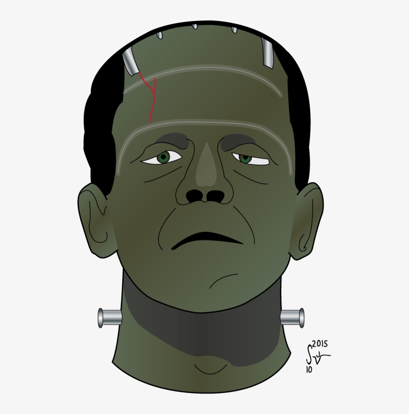 Frankenstein - Frankenstein Face Png, transparent png download