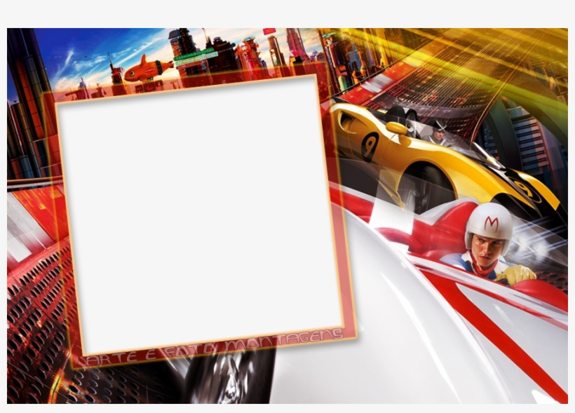 Montagem Para Fotos - Speed Racer Film Cover, transparent png download