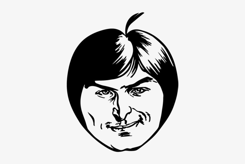 Steve Jobs Apple Sticker - Steve Jobs, transparent png download