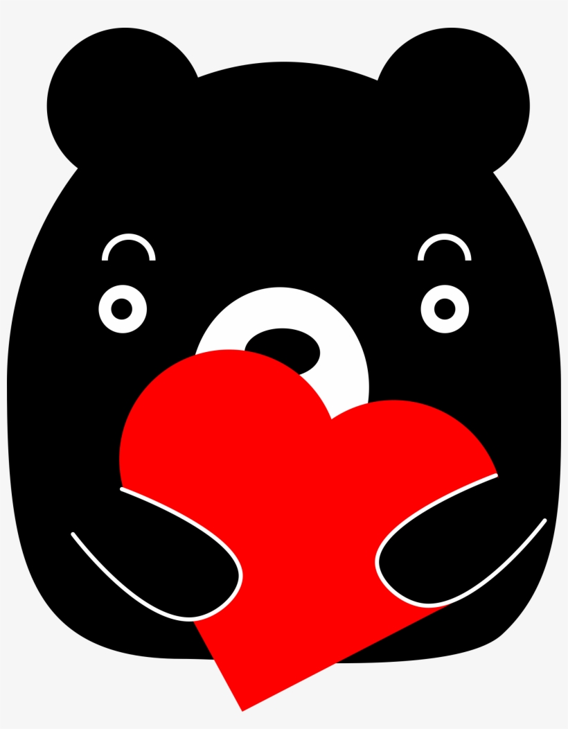 This Free Icons Png Design Of Black Bear Holding A, transparent png download