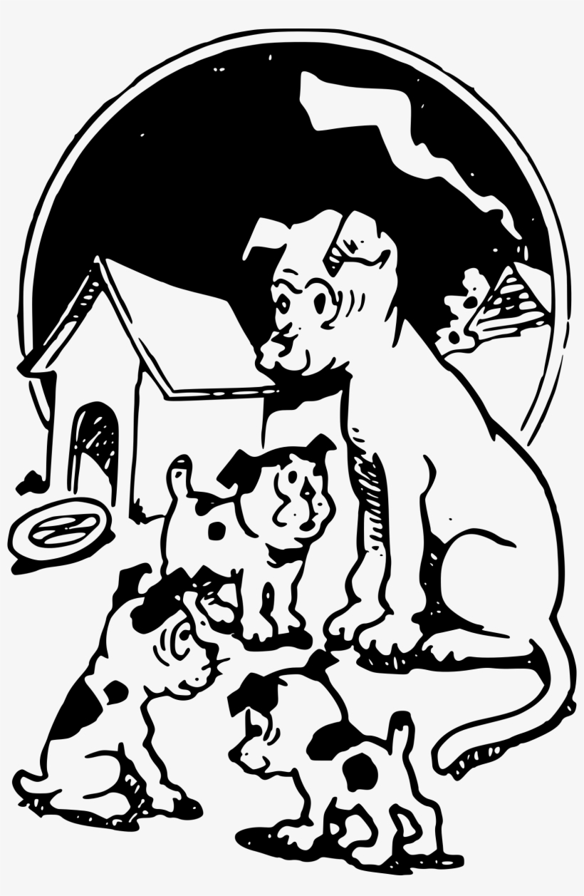 This Free Icons Png Design Of Mommy And Puppies, transparent png download