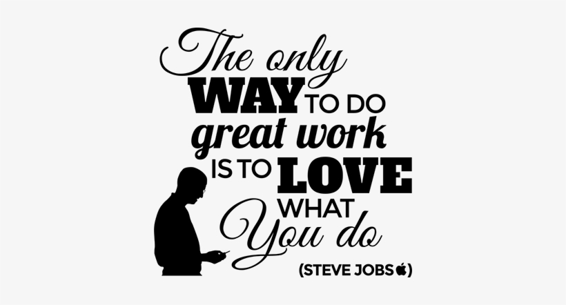 Love What You Do Quote Sticker - Vinil Frases, transparent png download