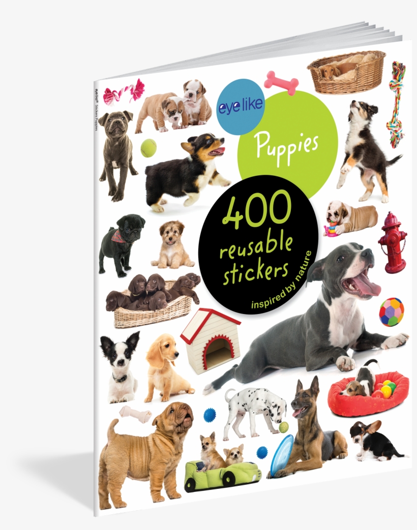 Eyelike Stickers - Puppies - Eyelike Stickers: Puppies [book], transparent png download