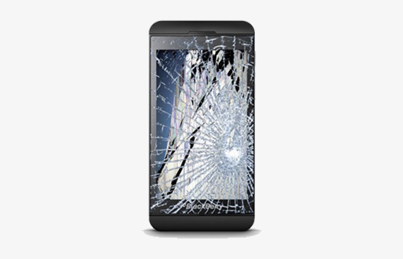 Blackberry Z Broken Lcd - Schermo Rotto Huawei P8 Lite, transparent png download