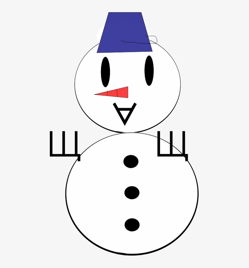 Snowman Clipart Png, transparent png download