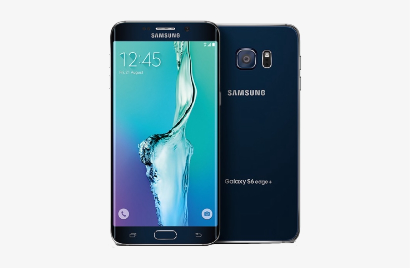 From Cracked Screen To Water Damage, Repair My Phone - Samsung S6 Edge Plus Black Sapphire, transparent png download