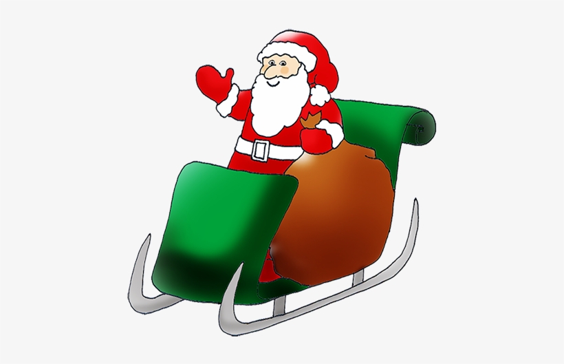 Christmas Clip Art - Santa Claus Clip Art, transparent png download