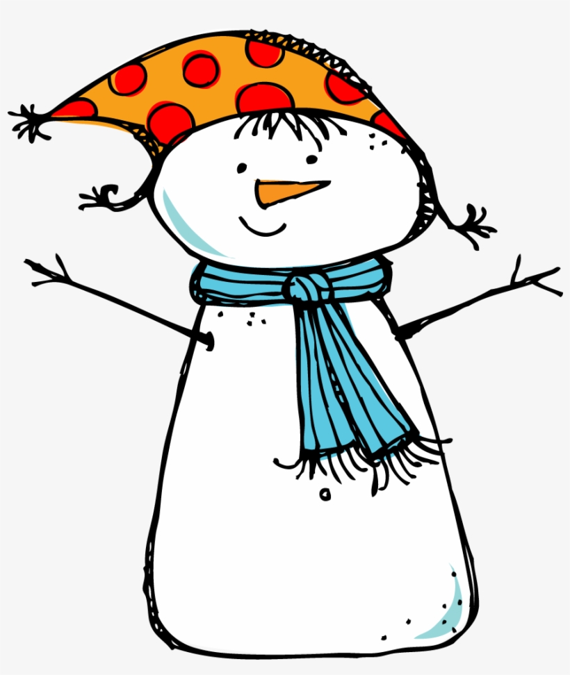 Snowman Clipart Chubby - Winter Write The Room, transparent png download