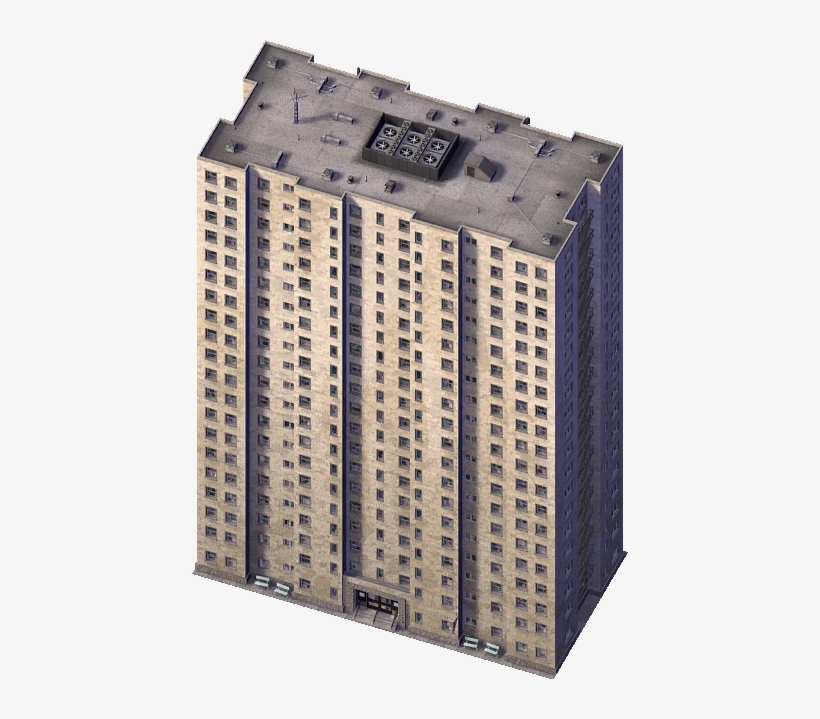 Long Tilt Tower - Simcity 4, transparent png download