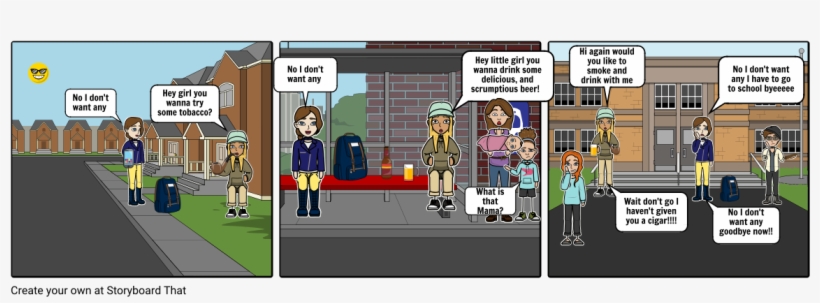 Don't Smoke - Cartoon, transparent png download