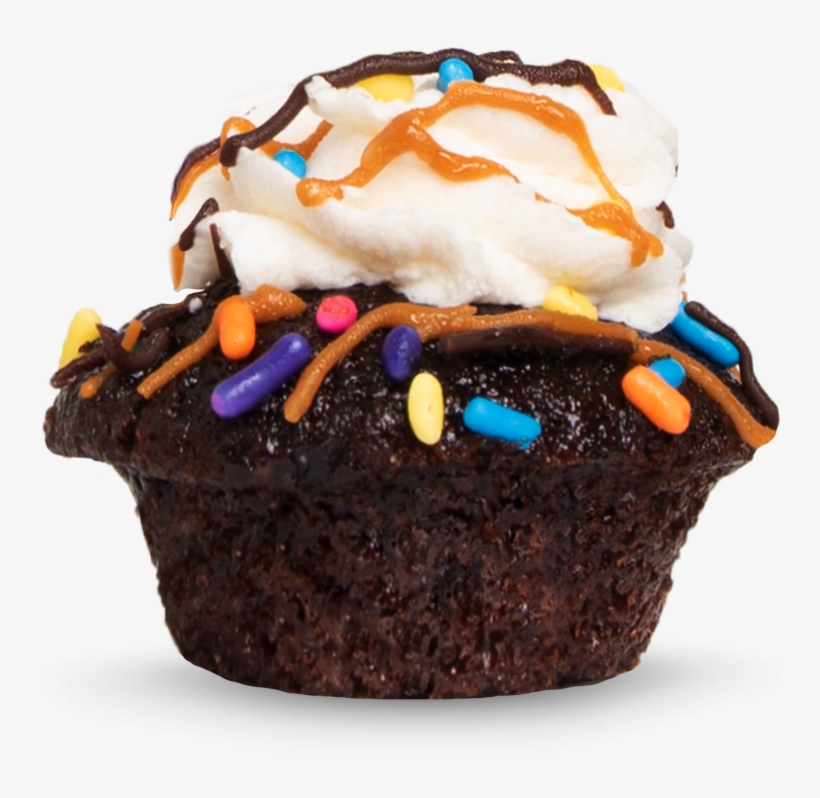 Ice Cream Sundae Cupcake Thumbnail Side Image - Flavor, transparent png download