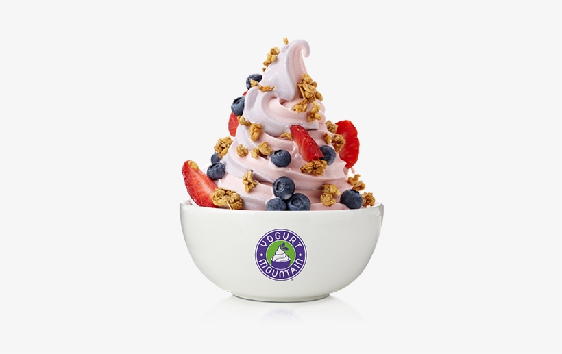 Welcome Mountain Very Berry - Frozen Yogurt Png, transparent png download