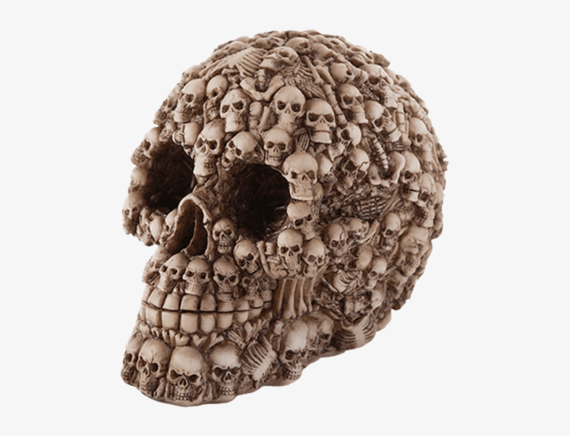 Boneyard Skull Statue - Skull, transparent png download