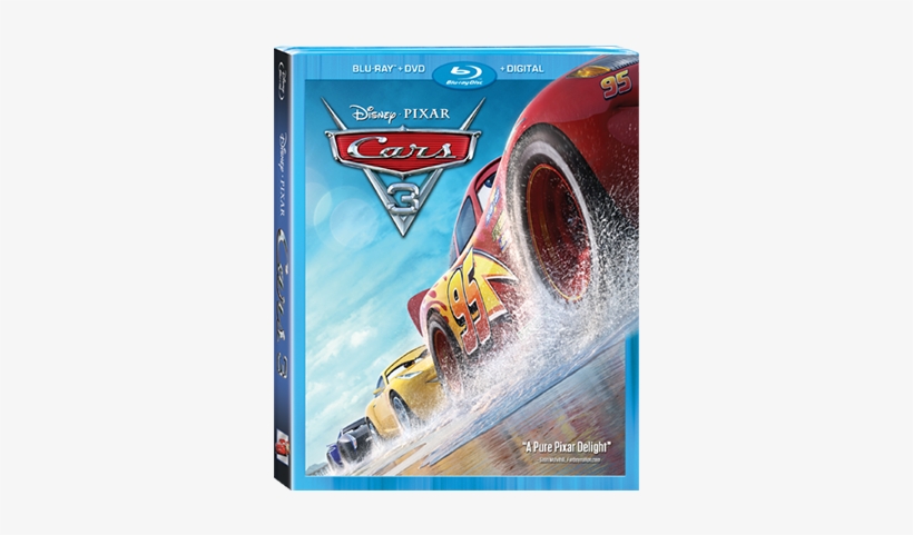Pr Cars3 Bluray 8c359015 - Cars 3 2017 3d, transparent png download