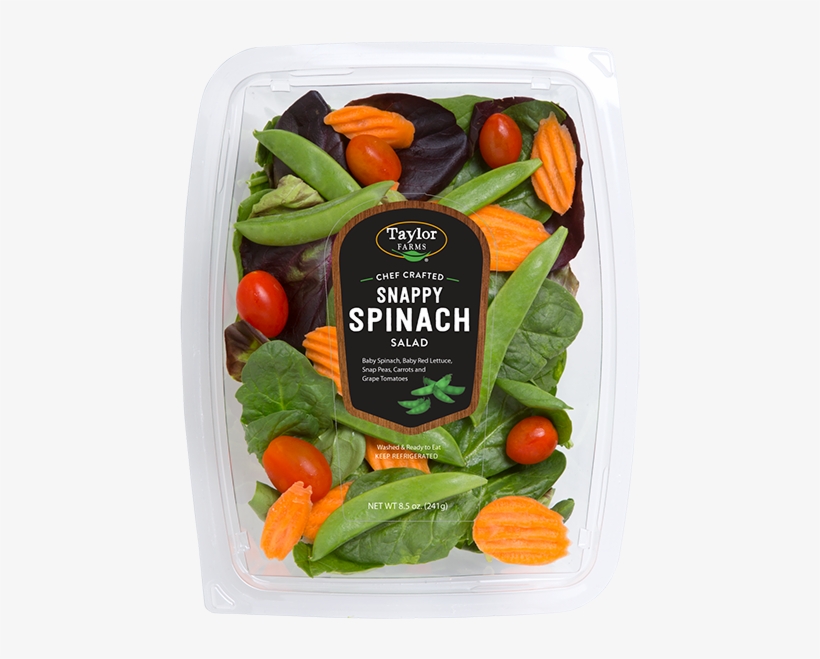 Snappy Spinach - Taylor Farms Snappy Spinach, transparent png download