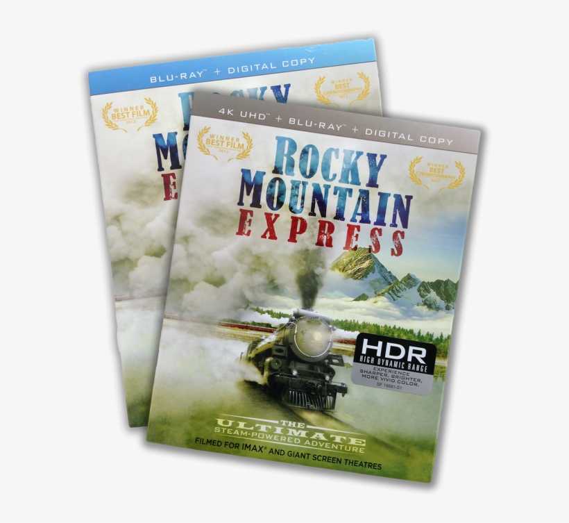 Rocky Mountain Express On Blu Ray 4k Ultra Hd And Blu - Shout! Factory Imax: Rocky Mountain Express [blu-ray], transparent png download