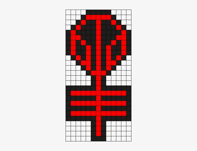 Twenty One Pilots Alien Logo Perler Bead Pattern / - Twenty One Pilots Pixel Art, transparent png download